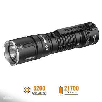 Sofirn SC33 taskulamp kuni 5200 luumenit, USB-C Laetav