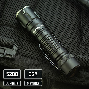 Sofirn SC33 taskulamp kuni 5200 luumenit, USB-C Laetav (2 foto / 8)