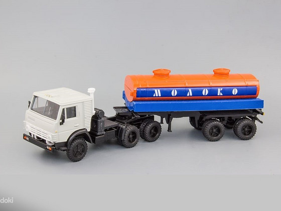 KAMAZ piimapütt 1:43