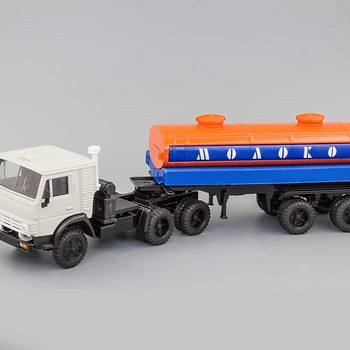 КАМАЗ молочная цистерна 1:43