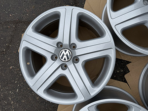 19" оригинальные диски Volkswagen Touareg 5x130 (4 фото из 9)