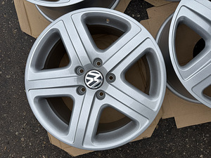 19" оригинальные диски Volkswagen Touareg 5x130 (5 фото из 9)