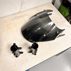 Kawasaki Vulcan S Cafe tuuleklaas (6 foto / 7)