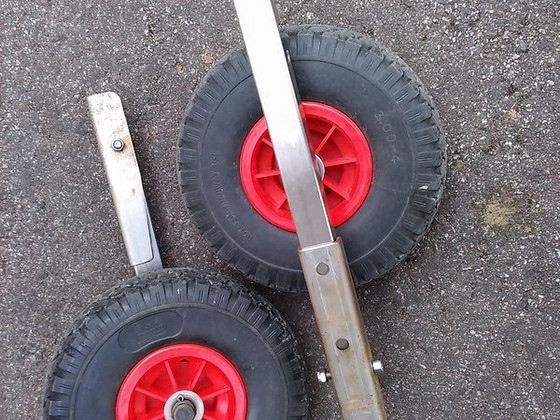 Müün PVC paadi ahtrirattaid
