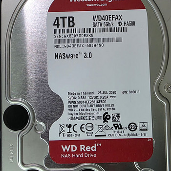 WD Red NAS Hard Drive - 4TB, 3.5-Inch WD40EFAX