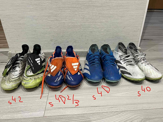Бутсы ADIDAS Predator. размер 40,40 2/3, 42.
