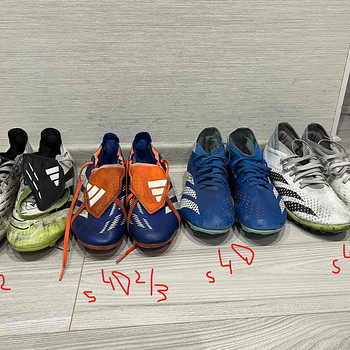 Jalgpallijalatsid ADIDAS Predator. Suurus 40,40 2/3, 42.