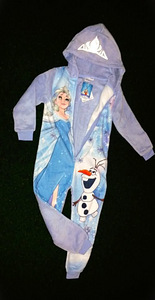 Disney Frozen мягкий флисовый комбинезон, 98-104, новый (2 фото из 10)