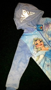 Disney Frozen мягкий флисовый комбинезон, 98-104, новый (3 фото из 10)