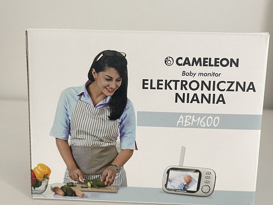 Elektrooniline beebimonitor termomeetri, mikrofon ja kõlar