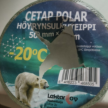 Aurutõkketeip Cetap Polar -20 C 50mm, 25m