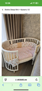 Stokke voodi + mini sleepi voodi (2 фото из 10)