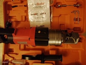 Hüdrauliline käsitsi armatuurilõikur elektriajamiga Uus (3 foto / 4)