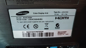 Монитор Samsung S24C350 24" (3 фото из 3)