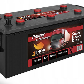 Aku Jenox Classic truck SHD 200AH 1000A