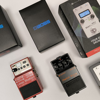 Эффект-педали Boss MT-2, RC-3