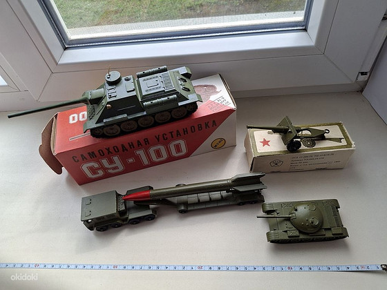 Советские военные модельки