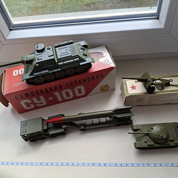 Советские военные модельки