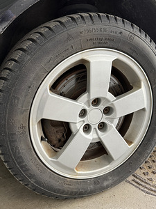 4 VW/Škoda originaal valuvelge 5x110. /16” talverehvidega (4 foto / 7)