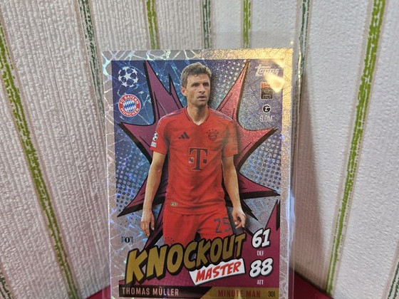 Футбольная карточка Knockout Master Thomas Müller