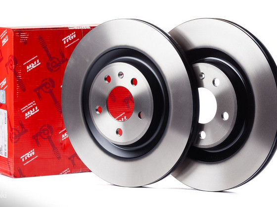 Tagumiste piduriketaste komplekt Volvo TRW DF4844