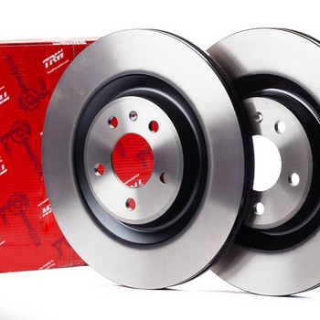 Комплект задних тормозных дисков Volvo TRW DF4844