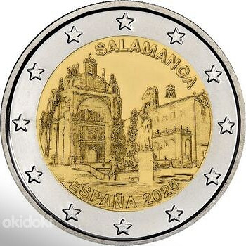 2евро Испания 2025 UNC