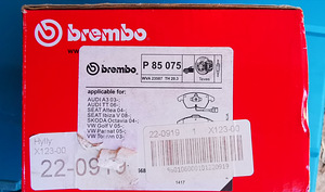 Brembo esimesed piduriklotsid Audi, VW, Skoda, Seat (2 foto / 3)