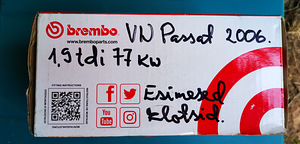 Brembo esimesed piduriklotsid Audi, VW, Skoda, Seat (3 foto / 3)