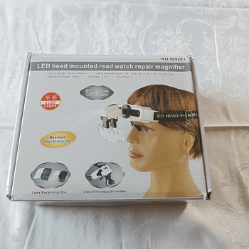 LED-lamp luup lugemiseks ja peentöödeks