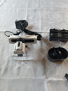 LED-lamp luup lugemiseks ja peentöödeks (4 foto / 8)