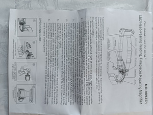 LED-lamp luup lugemiseks ja peentöödeks (6 foto / 8)