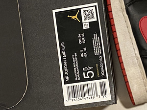Air Jordan 1 Mid (GS) Suurus 38 (4 foto / 4)