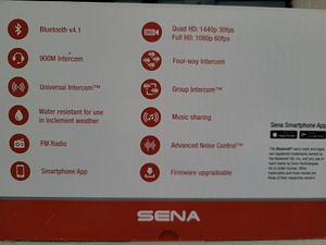 Müüa jalgratta kiiver Sena X1 Pro Bluetooth QHD video (1 фото из 8)