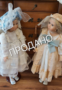 Кукла фарфоровая колекционная (3 фото из 4)