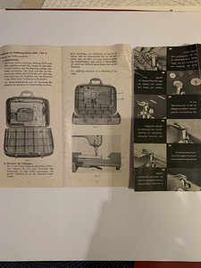 Antiik. elekt. õmblusmasin DÜRKOPP kohvris 1954.a (5 foto / 9)