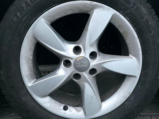 Оригинальный диск Audi 17" + Goodyear Polargrip Ice 225/60R1