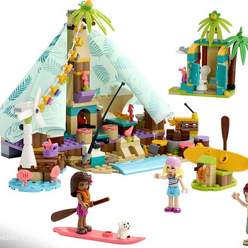 6+ LEGO Friends 41700. Beach glamping.