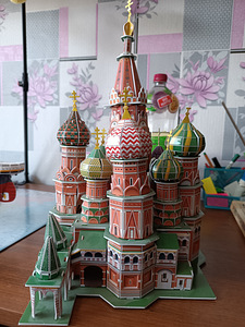 Сабор из картоновых деталей (2 фото из 3)