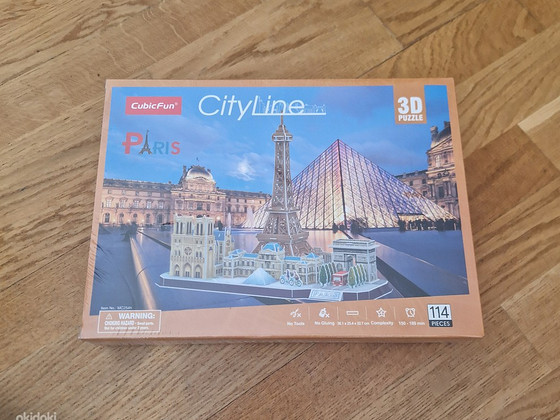 3D пазл CubicFun "Paris"