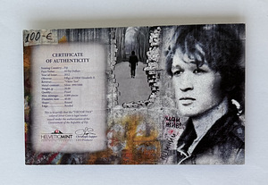 Viktor Tsoi 10 Fidži dollarit, 2012. Hõbe 999 (3 foto / 3)