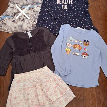 Riided s.110-116 Lenne, H&M, Lupilu Riided korralikud.
