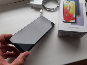 REDMI 12c 4ram 128GB Графитовый серый + колонка (2 фото из 4)