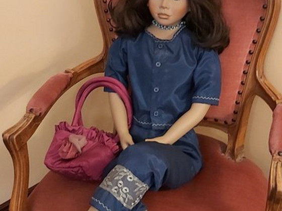 Коллекционная фарфоровая кукла Rubi doll collection, Tomas Beker