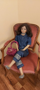 Коллекционная фарфоровая кукла Rubi doll collection, Tomas Beker (1 фото из 3)