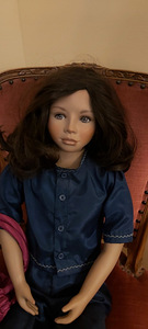 Коллекционная фарфоровая кукла Rubi doll collection, Tomas Beker (2 фото из 3)