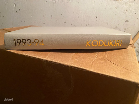 Ajakiri " Kodukiri " köidetud aastakäigud 1993-1994