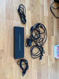 KVM Switch Techly DisplayPort/USB 2x1 Dual Head Video 4K * 3 (3 foto / 10)