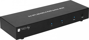 KVM Switch Techly DisplayPort/USB 2x1 Dual Head Video 4K * 3 (10 foto / 10)