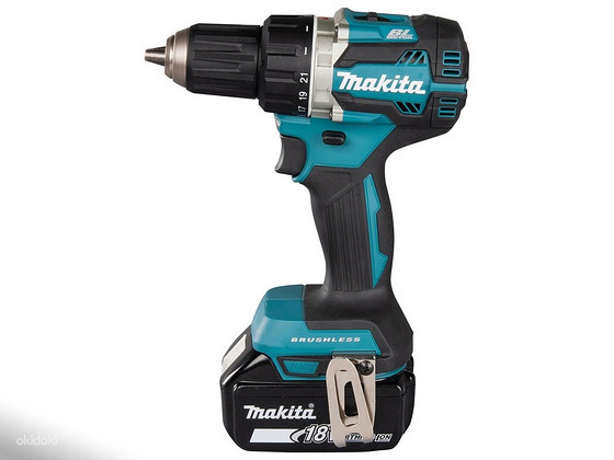 Akutrell Makita DDF484 + 4ah + laadija